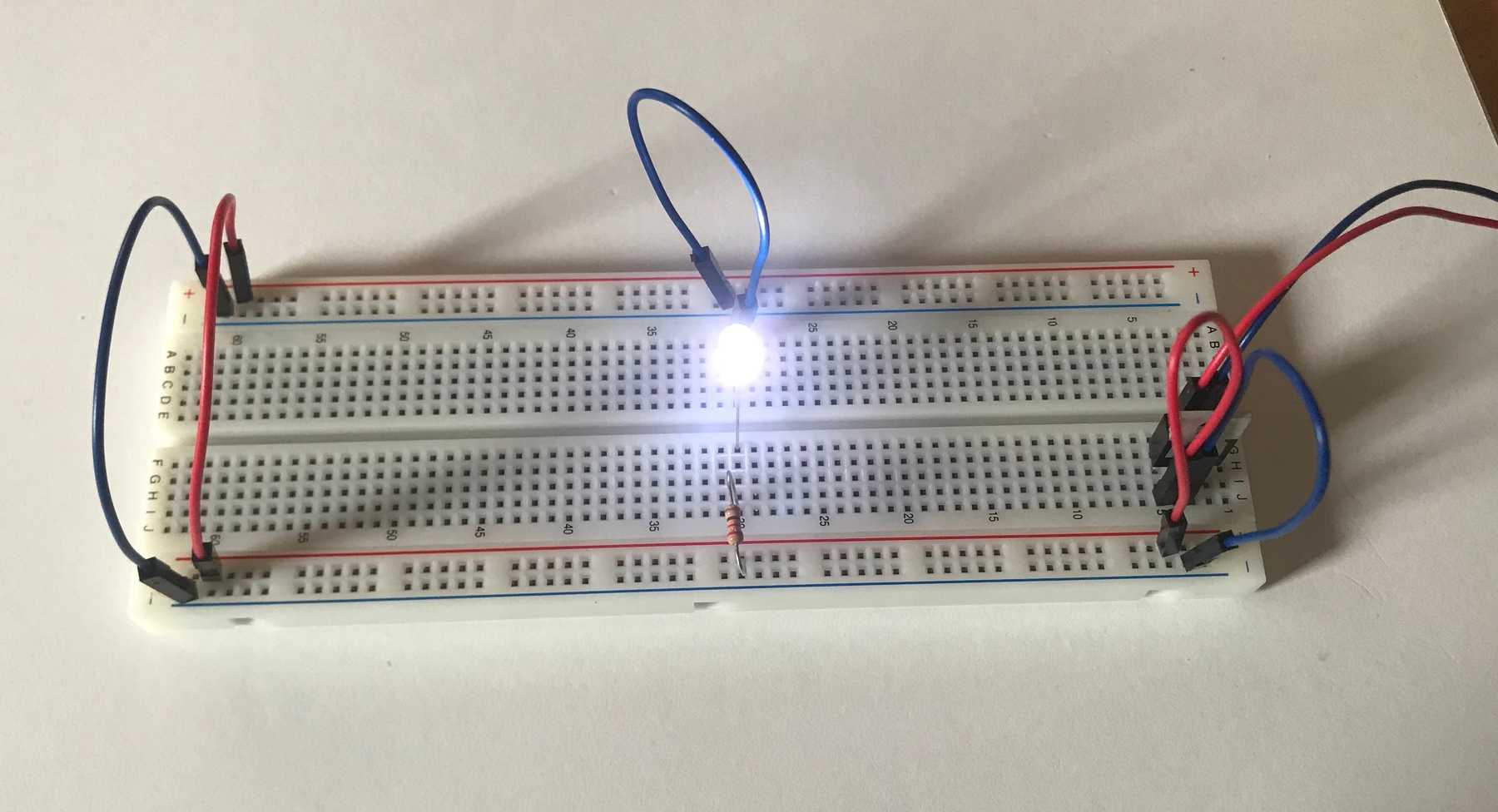 Lab: Setting Up A Breadboard – ITP Physical Computing